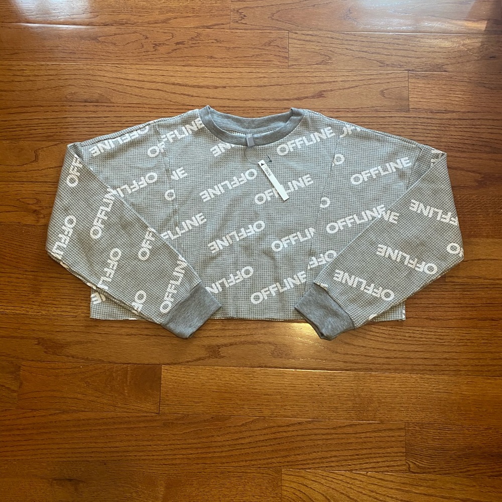 ASOS “offline” cropped sweatshirt